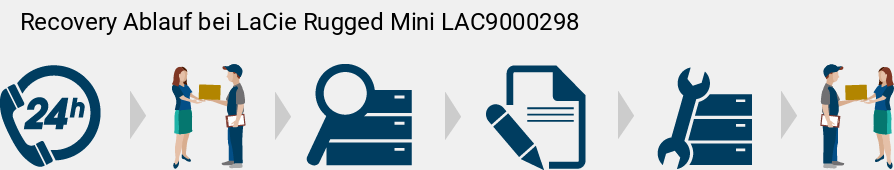 Recovery Ablauf bei LaCie Rugged Mini LAC9000298