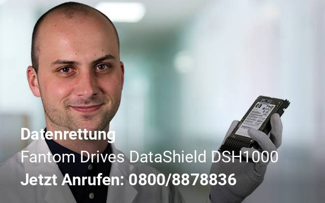 Datenrettung Fantom Drives DataShield DSH1000