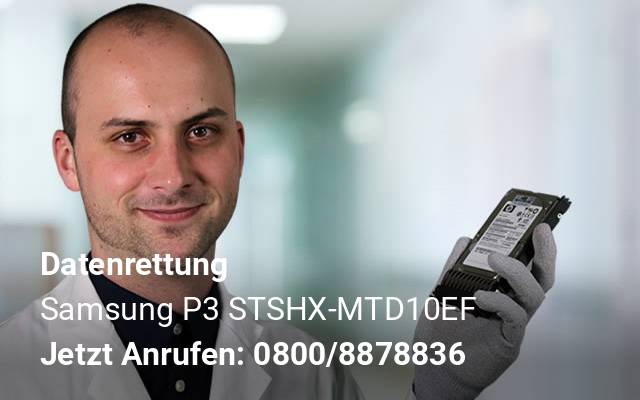 Datenrettung Samsung P3 STSHX-MTD10EF