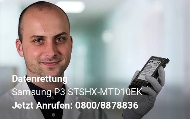 Datenrettung Samsung P3 STSHX-MTD10EK