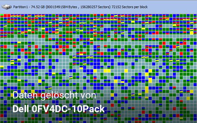 Daten gelöscht von Dell  0FV4DC-10Pack