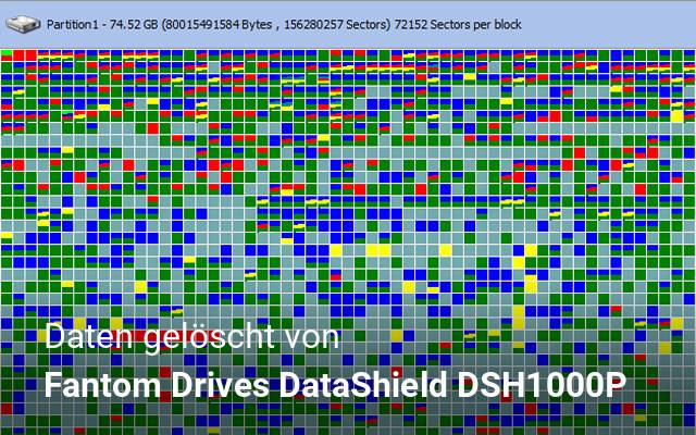 Daten gelöscht von Fantom Drives DataShield DSH1000P