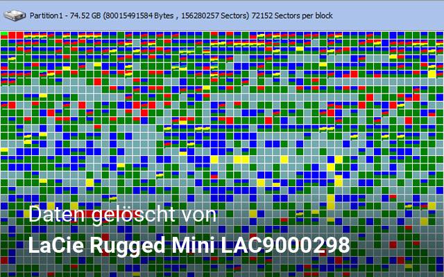 Daten gelöscht von LaCie Rugged Mini LAC9000298