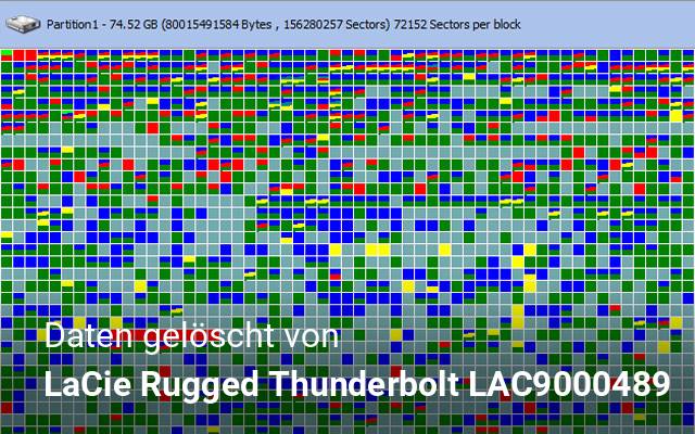 Daten gelöscht von LaCie Rugged Thunderbolt LAC9000489