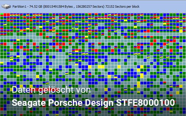 Daten gelöscht von Seagate Porsche Design STFE8000100