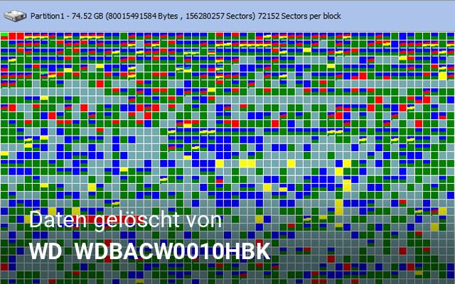 Daten gelöscht von WD   WDBACW0010HBK