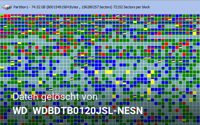 Daten gelöscht von WD   WDBDTB0120JSL-NESN