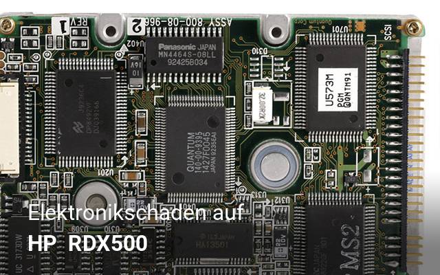 Elektronikschaden auf HP   RDX500